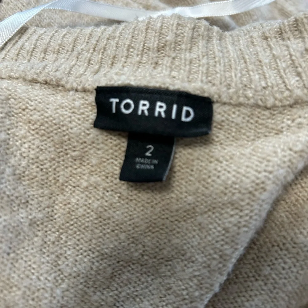 Torrid Vegan Cashmere Cardigan women’s 2x - Picture 3 of 3